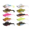 Nuevo Modelo Señuelo de Pesca con Plomo Señuelo Blando 7cm 14g Set de Señuelos con Señuelo Blando Envuelto en Plomo para Pesca Señuelo de Imitación
