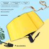 Guarda-sol simples guarda-sol proteção UV guarda-sol para homens e mulheres ensolarado e chuva Guarda-chuva de uso duplo guarda-sol guarda-chuva compacto portátil Stall Umbrella