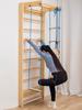 Parede de escalada infantil Rack de escalada familiar interno para crianças Estrutura de madeira Adulto Fitness Dança Leg Press Reabilitação Treinamento Escalada