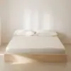 Sábana Bajera de Algodón de Fibra Larga de Xinjiang, Pieza Única, Algodón Puro, Todo Algodón Satén, Cubre Cama, Protector de Colchón, Funda de Ropa de Cama