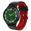 Correa de silicona transpirable de doble capa para pulsera Samsung Galaxy watch 65 44/43/47mm