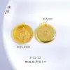Tienda de oro con color duradero oro vietnamita accesorios diy fortuna colgante de Huang Caishen con cuentas cuerda con cuentas mujer