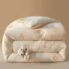 Colcha de Algodão 100% Xinjiang Grau A para Maternidade e Bebê, Colcha Grossa de Inverno, Núcleo de Colcha para Primavera e Outono, Roupa de Cama para Quarto de Dormitório Infantil