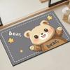 Alfombrillas Personalizadas para Perros Salchicha, Alfombrillas Antideslizantes para Baño y Tocador, Alfombras de Baño, Felpudos Absorbentes de Diatomeas para Puerta de Baño
