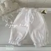 Calças Antimosquito Infantis Ningli Verão Novo Estiloso Calças Lanterna Infantis Roupas Infantis de Verão Calças Casuais Finas para Bebê