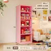 Estantería de Acero Dopamina Estante Estrecho para Almacenamiento de Pie para Sala de Estar Montado en Pared Estante de Almacenamiento Integrado Librería de Almacenamiento de Hierro