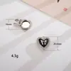 Novos Botões de Liga de Zinco Pérola Flor Rosa para Roupas Femininas Abotoaduras Pequenos Acessórios Decorativos DIY Estilo Chanel para Joias