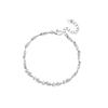 Pulsera Explosiones Estrelladas 2024 Nueva para Mujer Plata de Ley 999 Diseño de Nicho Joyería de Moda de Gama Alta