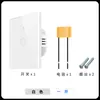 Interruptor Inteligente Táctil Wifi Tuya Fuego Único/Cero Fuego Control por Voz Alexa Google Control Remoto del Hogar Control de Luz