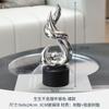 Bola de cristal de resina de alta calidad para oficina, escritorio, sala de estar, mueble de TV, mueble de vino, adornos decorativos suaves para el hogar de alto sentido