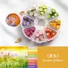 Perlas de cera octogonales, 100 estilos en compartimentos separados, perlas de cera para sellos de cera, empaque de caja de color mixto, venta al por mayor