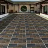 Varanda Externa Pátio 600X600 Azulejos Cerâmicos para Piso Terraço Restaurante Azulejos Antiderrapantes Casa Jardim Azulejos Antigos