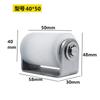 Acero inoxidable 304 polea de nailon rueda superior para puerta corredera rueda de sujeción para puerta corredera rueda guía rueda colgante rueda para riel rueda de soporte rueda de posicionamiento