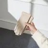 Guantes de invierno para mujer, pareja, dedos abiertos, dedos abiertos, ciclismo al aire libre, estudiante, escritura, de terciopelo, cálidos, de medio dedo, invierno