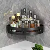 Prateleira de Armazenamento para Banheiro, Rack de Lavatório de Parede sem Prego, Armazenamento para Banheiro e Cozinha, Prateleira Triangular para Banheiro sem Furo