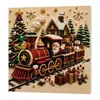 Navidad Diamante Pintura Arte Manualidad DIY Perla Pegatina Material Creativo Kit Set Transfronterizo Nuevo Producto