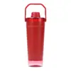 Copo shaker de aço inoxidável, copo térmico de camada dupla de grande capacidade, copo portátil para pó de proteína para beber diretamente ao ar livre