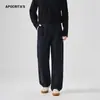 Ropa para Hombre Apo Pantalones Casuales de Pana Otoño Versátil Moderno Sueltos Rectos Semi-Elásticos Pantalones Largos