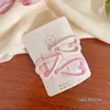 Bonito rosa estrela infantil hairpin lado feminino testa quebrada cabelo franja clip hairpin bebê pequeno bb clip cocar