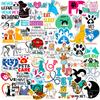 50 Calcomanías de Inglés Veterinario Nuevas Hospital de Mascotas Transfronterizo Farmacéutico Químico Calcomanías de Graffiti de Dibujos Animados en stock