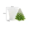 Molde de Vela de Carrusel Tridimensional Modelo Zorro de Nueve Colas Conejo Lámpara de Hielo DIY Molde Cultural y Creativo