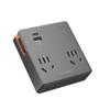 Enchufe Internacional Eléctrico Convertidor de Corriente Un Giro Cuatro Paredes Enchufe de Expansión Tablero con Carga Rápida de Línea 20W Enchufe Cubo de Rubik