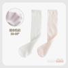 Calcetines de Malla Transpirables de Media Caña para Niñas Verano Delgados Calcetines Antimosquitos para Bebé Calcetines Altos hasta la Rodilla Blancos de Princesa para Estudiantes