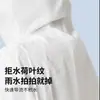 Impermeable PEVA de ala ancha para adultos y niños, universal, portátil, poncho de lluvia reutilizable