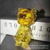Nuevos Artesanías de Cristal Nazha con Esmalte de Color Adornos Niños Diabólicos Adornos de Cristal Amarillo Marino Wen Juega Portátil en stock