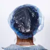 Suministro de fábrica gorro de ducha desechable gorro de ducha de hotel gorro de ducha transparente de bar gorro de ducha de salón de belleza
