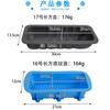 Molde de Silicona Rectangular Grande Plato para Horno Freidora de Aire Mousse Chifón Pastel Tostado Pan Molde para Hornear