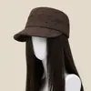 Sombrero de Montar Plisado de Lunares Estilo Coreano para Mujer, Nuevo Versátil de Primavera y Otoño, Boina Adelgazante, Elegante Gorra de Periódico, Boina de Pintor