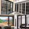Accesorios para Puertas Correderas de Cristal Mecanismo de Unión Puerta Corredera Deslizante Bidireccional Amortiguación de Buffer Puerta Corredera Colgante Silencioso Actualización