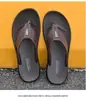 Chanclas Casuales de Moda para Hombre para Uso Transfronterizo Suela Suave Tira de Dedo Zapatos de Playa Dropshipping