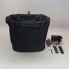 Cesta plegable para bicicleta transfronteriza, Bolso de mano para exteriores, Bolsa delantera de gran capacidad para bicicleta de carretera, Bolsa para montar en bicicleta de montaña