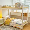 Conjunto de Roupa de Cama para Dormitório Estudantil Três Peças Desenho Animado Espessado Sarja Conjunto de Três Peças Dormitório Universitário Capa de Edredom Individual Cama de Solteiro