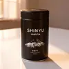 Nuevo Recipiente Redondo Universal de Hojalata para Té Matcha y Té Blanco, Lata Sellada, Recipiente Vacío para Té con Sello de Papel de Aluminio y Tapa de Rosca