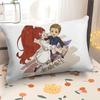 Funda de Almohada de Dibujos Animados Masculinos Bidimensional Cojín 30*50 Funda de Sofá Rectangular 40*60 Cojín de Coche Almohada para Descanso