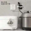 Organizador de Cabos de Cozinha Doméstico, Rolo Autoadesivo para Enrolar Cabos de Dados e Energia, Clipe Fixador de Cabos Enrolável, Gancho para Plugues de Armazenamento Gadget