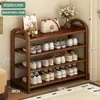 Sapateira para Entrada de Casa, Multicamadas, Estreita, Design Simples para Dormitório ou Apartamento Alugado, à Prova de Poeira, Interna, Armazenamento Atraente e Prático