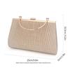 Nuevo Bolso Transfronterizo Bolso de Mano de Gran Capacidad Bolso Clutch Ktv Celebridad Princesa Bolso de Hombro Cruzado Bolso para Vestido de Fiesta