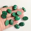 Superficie de Anillo de 15*20 mm Ágata Natural Aventurina Verde Amatista Ojo de Tigre Forma de Huevo Parche Ovalado Accesorios de Joyería DIY