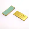 Placa de Liga de Zinco, Placa de Nome de Metal, Etiqueta com Logotipo, Processamento de Galvanoplastia na Cor Bronze Antigo, Placa de Metal, Placa de Identificação de Bebidas