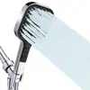 Alcachofa de Ducha de Silicona de Siete Funciones Ahorradora de Agua con Teclas de Piano Transfronteriza, Alcachofa de Ducha Universal de Mano para Bañarse