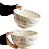 Tigela de Macarrão Estilo Japonês para Uso Doméstico, Lindo Louça para Uma Pessoa, Tigela de Sopa de Macarrão para Café da Manhã, Tigelas de Sopa de 6 polegadas, Tigela de Macarrão Instantâneo de Alto Valor