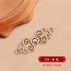 Metal Fivela Estilo Chinês Novo Casaco Suéter Roupas Hanfu Infantil Botões Decorativos