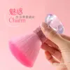 Brocha para Polvos Sueltos Cabeza de Hongo de Diamante Brocha de Maquillaje Herramienta Limpiadora de Brochas Brocha para Rubor Celebridad de Internet Multifuncional Cepillo para Polvo de Uñas