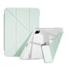 Adequado para Capa Protetora Dobrável para iPad 3Y 10,2 Polegadas 25 Modelos Capa Protetora para Tablet iPad com Porta-Caneta Capa Flip Case Inferior Altamente Transparente