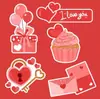 Celebridad de Internet 520 Adornos Decorativos para Pastel Bola Transparente Cubierta de Vidrio Flor de Rosa Roja Diosa Tanabata Día de San Valentín Disfraz