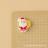 Adornos Navideños de Dibujos Animados Accesorios Pegamento de Crema Resina DIY Funda para Teléfono Móvil Accesorios para Zapatos con Agujero Materiales para Pasadores Venta al por Mayor